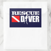 Sticker Rectangulaire Secourir le lecteur 2 (Sac)