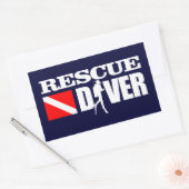 Sticker Rectangulaire Secourir le lecteur 2 (Enveloppe)