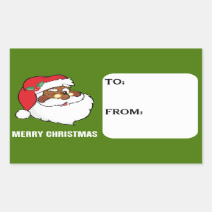 Sticker Rectangulaire Secret clignant de l'oeil l'autocollant noir