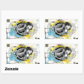 Sticker Rectangulaire Sécurité sur la liberté (Feuille)