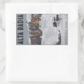 Sticker Rectangulaire Sella Ronda - Alta Badia (Sac)