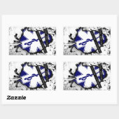 Sticker Rectangulaire semaine des em (Feuille)