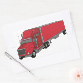 Sticker Rectangulaire Semi-camion 1 (Enveloppe)