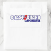 Sticker Rectangulaire Semper Paratus (Sac)