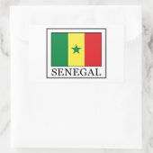 Sticker Rectangulaire Sénégal (Sac)