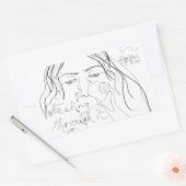 Sticker Rectangulaire sensation (Enveloppe)