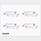 Sticker Rectangulaire Sensibilisation (Feuille)