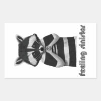 Sentiment de sinistre drôle Raccoon