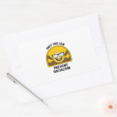Sticker Rectangulaire Seul vous pouvez empêcher le socialisme Retro vint (Enveloppe)