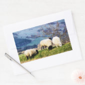 STICKER RECTANGULAIRE SHEEP (Enveloppe)