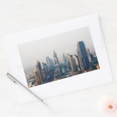 Sticker Rectangulaire Sheikh Zayed Road (Enveloppe)