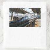 Sticker Rectangulaire Shinkansen série 500 新 幹 train 線 (Sac)