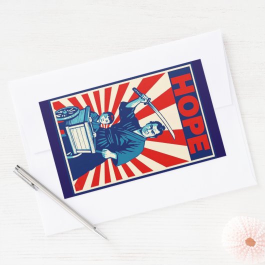 Sticker Rectangulaire Shogun Hope (Enveloppe)