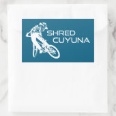 Sticker Rectangulaire Shred Cuyuna Minnesota VTT (Sac)