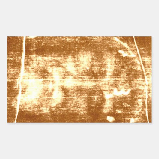 STICKER RECTANGULAIRE SHROUD DE TURIN (Devant)