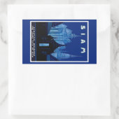 Sticker Rectangulaire Siam (Sac)