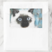 Sticker Rectangulaire Siamois (Sac)