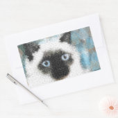 Sticker Rectangulaire Siamois (Enveloppe)