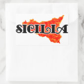 Sticker Rectangulaire Sicile (Sac)