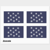 Sticker Rectangulaire Siège de Washington (Feuille)