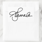 Sticker Rectangulaire Signature KAMALA (Sac)