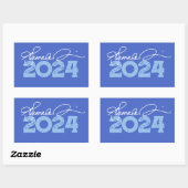 Sticker Rectangulaire Signature Kamala 2024 (Feuille)