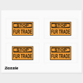STICKER RECTANGULAIRE SIGNE COMMERCIAL ARTIFICE (Feuille)
