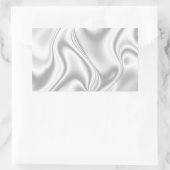 Sticker Rectangulaire Silver Satin (Sac)
