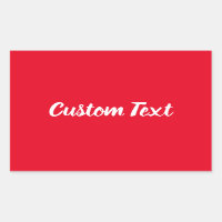 Simple rouge vif avec Modèle de texte de script bl