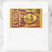 Sticker Rectangulaire Sitting Bull Trust Jeu d'autocollants du gouvernem (Sac)