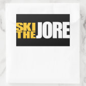 Sticker Rectangulaire Ski sur la Jore (Sac)