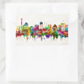 Sticker Rectangulaire Skyline d'Athens (Sac)