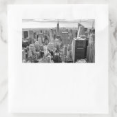 Sticker Rectangulaire Skyline de New York (Sac)