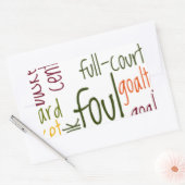 Sticker Rectangulaire Slam Dunk Dreams : Basketball - Jeu des Champions (Enveloppe)