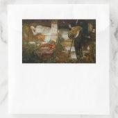 Sticker Rectangulaire Sleeping Beauty (Elegant Scene of Love & Romance) (Sac)