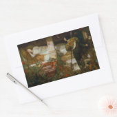Sticker Rectangulaire Sleeping Beauty (Elegant Scene of Love & Romance) (Enveloppe)