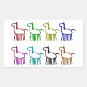 Sticker Rectangulaire sleipnir8 (Devant)