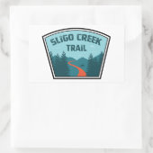 Sticker Rectangulaire Sligo Creek Trail (Sac)
