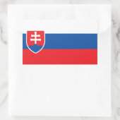STICKER RECTANGULAIRE SLOVAQUIE (Sac)