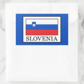 Sticker Rectangulaire Slovénie (Sac)