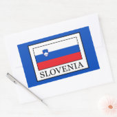 Sticker Rectangulaire Slovénie (Enveloppe)
