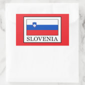 Sticker Rectangulaire Slovénie (Sac)