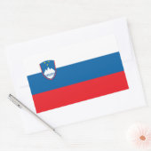 STICKER RECTANGULAIRE SLOVENIE (Enveloppe)