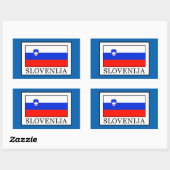 Sticker Rectangulaire Slovija (Feuille)