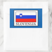 Sticker Rectangulaire Slovija (Sac)