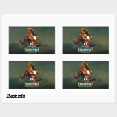 Sticker Rectangulaire SMITE : Ra, Le Dieu Soleil (Feuille)