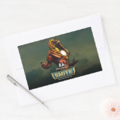 Sticker Rectangulaire SMITE : Ra, Le Dieu Soleil (Enveloppe)