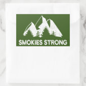 Sticker Rectangulaire Smokies fort (Sac)