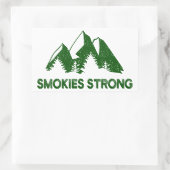 Sticker Rectangulaire Smokies fort (Sac)