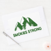 Sticker Rectangulaire Smokies fort (Enveloppe)